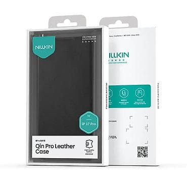 Futrola NILLKIN QIN Pro za iPhone 17 Pro (6.3) crna. Kataloški broj na lalafo.rs — 10 Futrola NILLKIN QIN Pro za iPhone 17 Pro (6.3) crna. Kataloški broj — 10