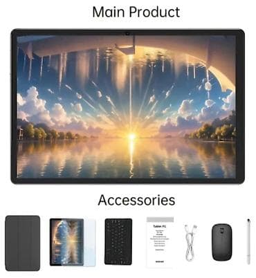 Android tablet 10.1" IPS FHD + set sa tastaturom i dodatnom at lalafo.rs — 2 Android tablet 10.1" IPS FHD + set sa tastaturom i dodatnom — 2