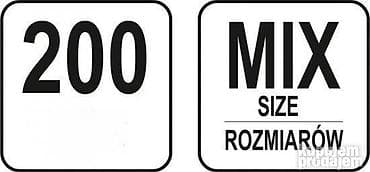 kom sa etiketom: Set opruga/federa – 200 kom. – PROFI – YATO Proizvedeno u Poljskoj at lalafo.rs — 4 kom sa etiketom: Set opruga/federa – 200 kom. – PROFI – YATO Proizvedeno u Poljskoj — 4