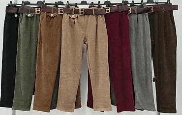 🔥Ženske somot pantalone – visok struk, ravna nogavica🔥 Pantalone i na lalafo.rs — 3 🔥Ženske somot pantalone – visok struk, ravna nogavica🔥 Pantalone i — 3