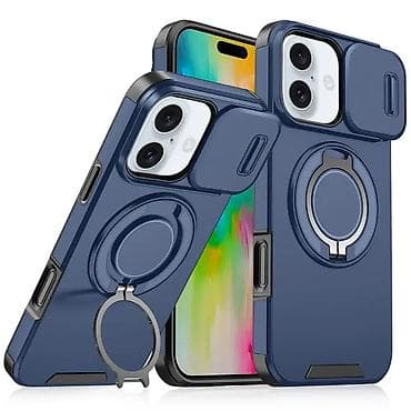 Maska CamShield Ring stand za iPhone 16 6.1 plava. Uz brzu dostavu i na lalafo.rs Maska CamShield Ring stand za iPhone 16 6.1 plava. Uz brzu dostavu i