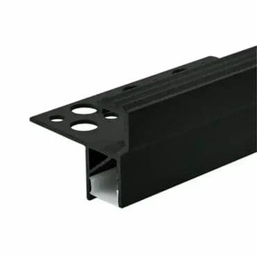 Elektro materijal: CRNI Aluminijumski profil za LED trake 37x29x2000mm za na lalafo.rs Elektro materijal: CRNI Aluminijumski profil za LED trake 37x29x2000mm za