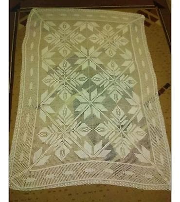Textile: Heklani stolnjak sa slike, dimenzije 1,5 m x 1 m,ručni rad at lalafo.rs — 1 Textile: Heklani stolnjak sa slike, dimenzije 1,5 m x 1 m,ručni rad — 1