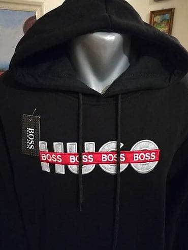 Novi muski pamucni duks sa kapuljacom Nike Hugo Boss 2XL Debeli na lalafo.rs — 2 Novi muski pamucni duks sa kapuljacom Nike Hugo Boss 2XL Debeli — 2