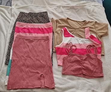 Prelepi dvodelni kompleti po 700rsd Sve za 1800 Svi materijali su na lalafo.rs Prelepi dvodelni kompleti po 700rsd Sve za 1800 Svi materijali su