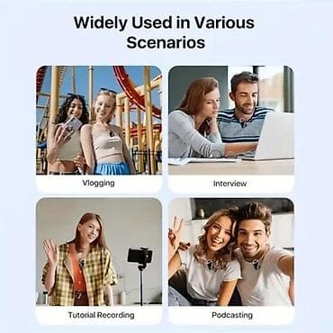 Univerzalni bežični lavalier mikrofonski sistem 3 u 1 T-16. Bežični at lalafo.rs — 7 Univerzalni bežični lavalier mikrofonski sistem 3 u 1 T-16. Bežični — 7