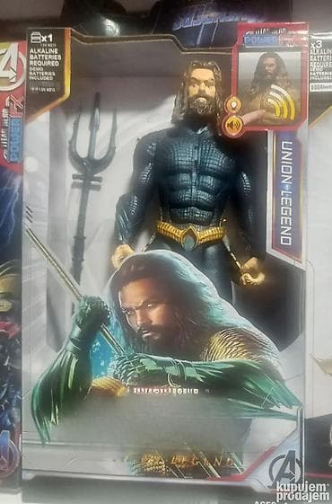 Aquaman figura – 30 cm 🌊 Veliki akcioni heroj Akvamen sada u formi at lalafo.rs — 1 Aquaman figura – 30 cm 🌊 Veliki akcioni heroj Akvamen sada u formi — 1