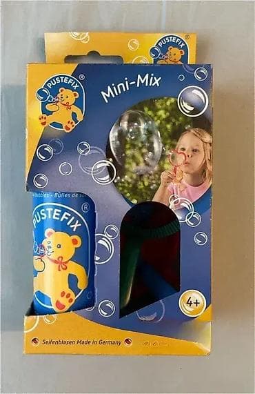 Igračka za duvanje mehurića/balona od sapunice; PUSTEFIX Mini Mix; Tri na lalafo.rs — 1 Igračka za duvanje mehurića/balona od sapunice; PUSTEFIX Mini Mix; Tri — 1