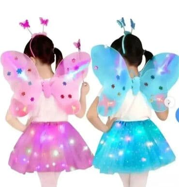 Savršen Komplet za Devojčice: Svetleća Krila i Suknjica Ovaj savršeni na lalafo.rs Savršen Komplet za Devojčice: Svetleća Krila i Suknjica Ovaj savršeni