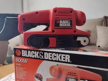 Merni alati i instrumenti: Tračna brusilica Black Decker - Black & Decker tračna brusilica na lalafo.rs — 1 Merni alati i instrumenti: Tračna brusilica Black Decker - Black & Decker tračna brusilica — 1