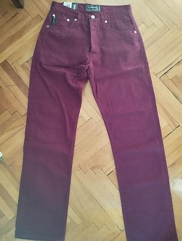 Farmerke, Versace, bоја - Bordo na lalafo.rs — 1 Farmerke, Versace, bоја - Bordo — 1