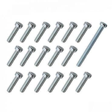 Set vijaka sa zaobljenom glavom (križna/PH), metrčki navoj, cinkovani at lalafo.rs Set vijaka sa zaobljenom glavom (križna/PH), metrčki navoj, cinkovani