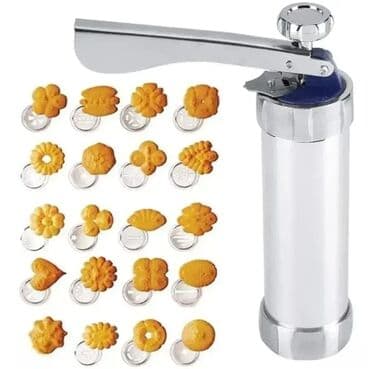 Ostala kuhinjska oprema: Presa za Biskvit - Pištolj za Kolačiće (20 Kalupa) Opis: Savršen alat na lalafo.rs Ostala kuhinjska oprema: Presa za Biskvit - Pištolj za Kolačiće (20 Kalupa) Opis: Savršen alat