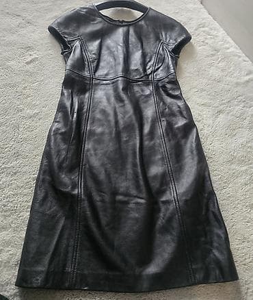 NINE WEST kožna haljina, prirodna koza, ginuine leather. Crna haljina na lalafo.rs — 5 NINE WEST kožna haljina, prirodna koza, ginuine leather. Crna haljina — 5