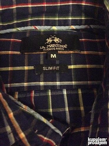 Original La Martina kosulja M NOVA 100% cotton Ramena 43cm duzina na lalafo.rs — 5 Original La Martina kosulja M NOVA 100% cotton Ramena 43cm duzina — 5