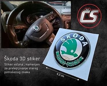 3d Stikeri - Škoda stiker za volan - Stikeri za volan - 2105 📌 Opis na lalafo.rs 3d Stikeri - Škoda stiker za volan - Stikeri za volan - 2105 📌 Opis