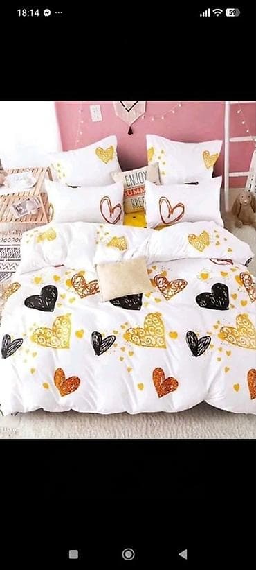 📏 Dimenzije bračnog seta: • Čaršaf: 220×230 cm • Jorganska navlaka na lalafo.rs — 9 📏 Dimenzije bračnog seta: • Čaršaf: 220×230 cm • Jorganska navlaka — 9