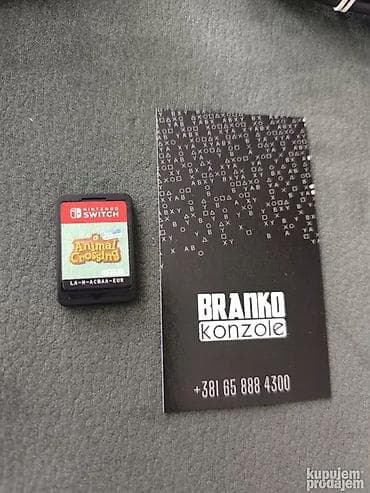 Prodajem original igricu za Nintendo Switch konzolu - Animal Crossing at lalafo.rs Prodajem original igricu za Nintendo Switch konzolu - Animal Crossing