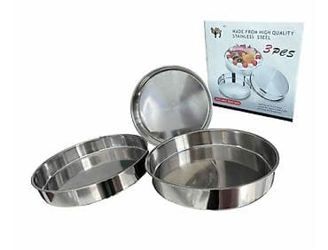 Set od 3 inox okrugle posude NOVO set od 3 visoko kvalitetne posude na lalafo.rs — 2 Set od 3 inox okrugle posude NOVO set od 3 visoko kvalitetne posude — 2