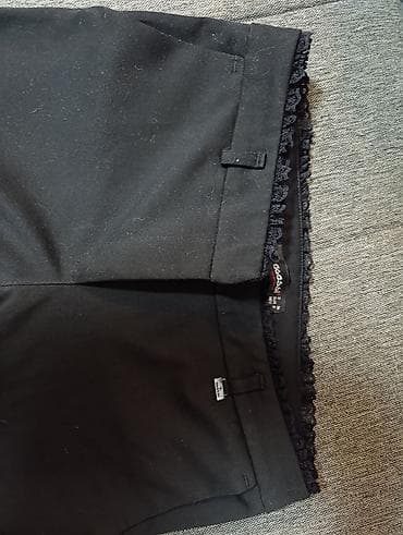 Ženske crne pantalone Aclassi Istanbul - Model: elegantne uske na lalafo.rs — 2 Ženske crne pantalone Aclassi Istanbul - Model: elegantne uske — 2