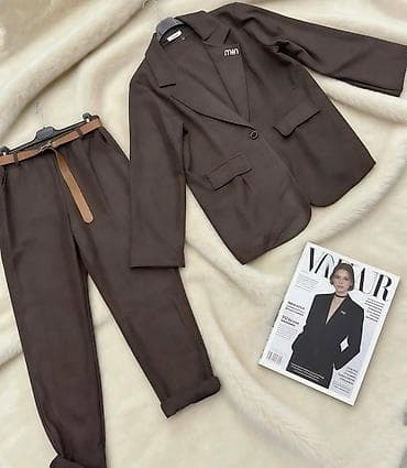 Damski komplet – sako i pantalone - Dvodijelni set: strukirani sako na lalafo.rs — 2 Damski komplet – sako i pantalone - Dvodijelni set: strukirani sako — 2