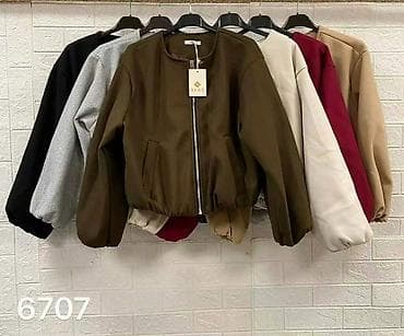 Ženska bomber jakna sa rajsferšlusom – model 6707 - Kroj: bomber na lalafo.rs — 1 Ženska bomber jakna sa rajsferšlusom – model 6707 - Kroj: bomber — 1