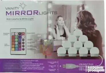 Rasveta: LED i RGB lampe za ogledalo Dobrodošli u Davidov shop online market na lalafo.rs Rasveta: LED i RGB lampe za ogledalo Dobrodošli u Davidov shop online market