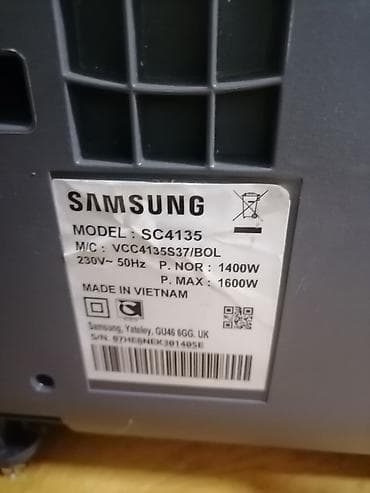Usisivač Samsung 1600w na kesu Ispravan dobar Baš dobar. U svojoj na lalafo.rs — 3 Usisivač Samsung 1600w na kesu Ispravan dobar Baš dobar. U svojoj — 3