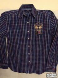 Original La Martina kosulja M NOVA 100% cotton Ramena 43cm duzina na lalafo.rs Original La Martina kosulja M NOVA 100% cotton Ramena 43cm duzina