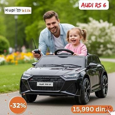 Dečiji električni automobil Audi RS 6 - Model: licencirani Audi RS 6 na lalafo.rs — 3 Dečiji električni automobil Audi RS 6 - Model: licencirani Audi RS 6 — 3