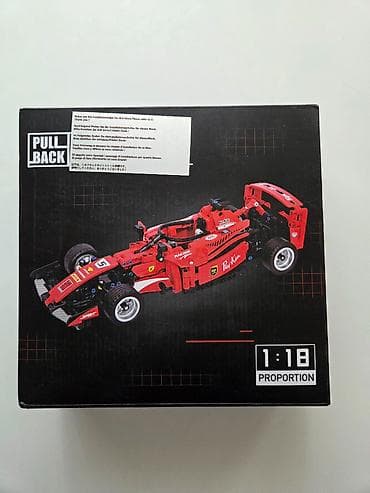 Kockice za sastavljanje - Crvena formula pull back Kockice, izgledom na lalafo.rs — 4 Kockice za sastavljanje - Crvena formula pull back Kockice, izgledom — 4