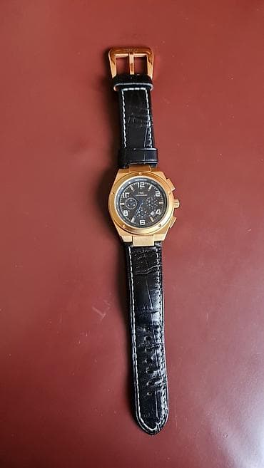 IWC Schaffhausen hronograf ručni sat - Kućište u zlatnom tonu sa na lalafo.rs — 9 IWC Schaffhausen hronograf ručni sat - Kućište u zlatnom tonu sa — 9