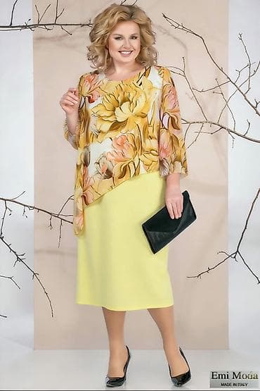 Elegantna ženska haljina sa asimetričnim šifonskim gornjim delom – Emi na lalafo.rs — 1 Elegantna ženska haljina sa asimetričnim šifonskim gornjim delom – Emi — 1