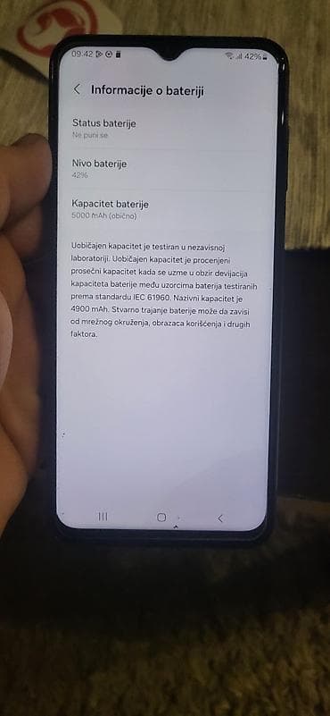 Prodajem očuvan samsung a13 4/64 memorijesve ispravno sve radi na na lalafo.rs — 3 Prodajem očuvan samsung a13 4/64 memorijesve ispravno sve radi na — 3