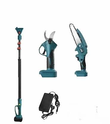 Aku set: Testera i makaze 88V sa teleskopskim nastavkom (2 baterije) 🌳 na lalafo.rs — 1 Aku set: Testera i makaze 88V sa teleskopskim nastavkom (2 baterije) 🌳 — 1