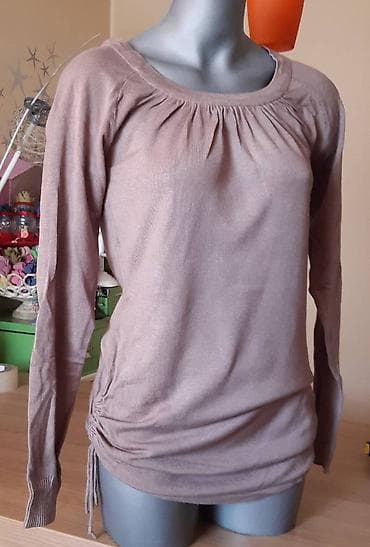 Ženska dukser/duga majica WHH, dugi rukavi, boja puder/taus. Okrugli na lalafo.rs — 2 Ženska dukser/duga majica WHH, dugi rukavi, boja puder/taus. Okrugli — 2