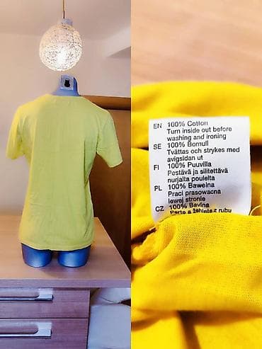 Žuta muška majica kratkih rukava Comp. by KappAhl - Materijal: 100% at lalafo.rs — 2 Žuta muška majica kratkih rukava Comp. by KappAhl - Materijal: 100% — 2