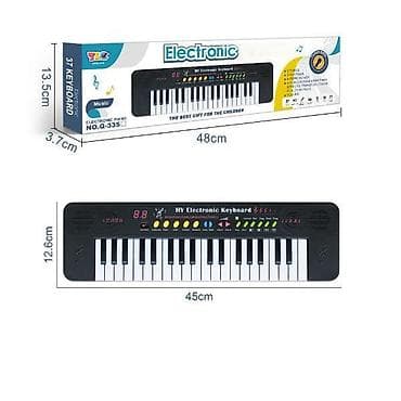 Elektronski sintisajzer za decu – 37 dirki - Model: HY Electronic na lalafo.rs Elektronski sintisajzer za decu – 37 dirki - Model: HY Electronic