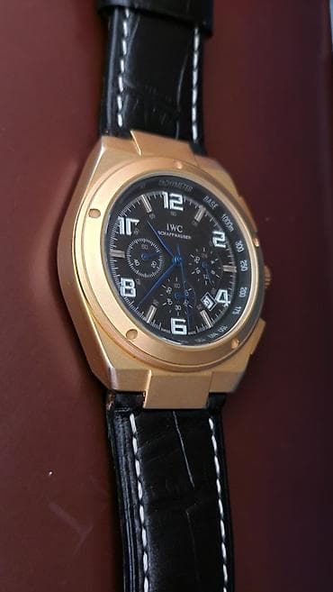 IWC Schaffhausen muški hronograf sat - Kućište okruglog oblika u na lalafo.rs — 10 IWC Schaffhausen muški hronograf sat - Kućište okruglog oblika u — 10