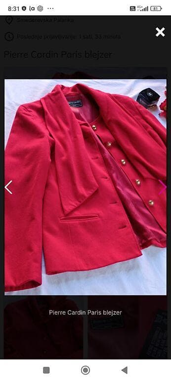 bermude teksas br: RASPRODAJA!!Pierre Cardin Paris blejzer br.38. mali znakovi nosenja na lalafo.rs — 2 bermude teksas br: RASPRODAJA!!Pierre Cardin Paris blejzer br.38. mali znakovi nosenja — 2