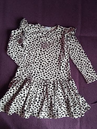 Haljina vel 3 pamuk i elastin,jednom nosena na lalafo.rs — 1 Haljina vel 3 pamuk i elastin,jednom nosena — 1