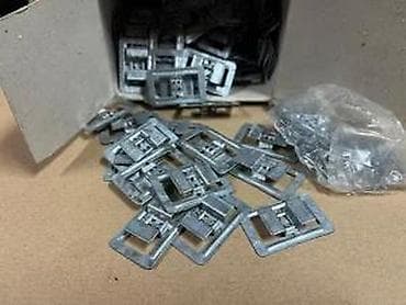 Metalne kopče/zatezači za trake - Tip: kvadratne metalne kopče sa na lalafo.rs Metalne kopče/zatezači za trake - Tip: kvadratne metalne kopče sa