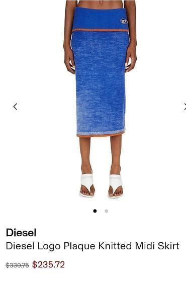 Women's Clothing: DIESEL vunena suknja M-arilou plave boje. 100% vuna. Odgovara za S at lalafo.rs — 4 Women's Clothing: DIESEL vunena suknja M-arilou plave boje. 100% vuna. Odgovara za S — 4