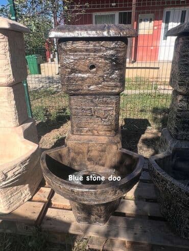 Garden Fountains: Dekorativna baštenska česma/fountain od veštačkog kamena (ručno at lalafo.rs — 1 Garden Fountains: Dekorativna baštenska česma/fountain od veštačkog kamena (ručno — 1