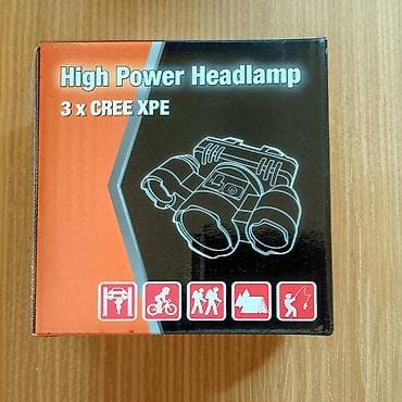 Nova jaka lampa za glavu. Ima punjivu bateriju, USB punjač za na lalafo.rs — 4 Nova jaka lampa za glavu. Ima punjivu bateriju, USB punjač za — 4
