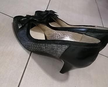 Elegantne ženske salonke na štiklu - Boja: crna - Model: otvoreni na lalafo.rs — 4 Elegantne ženske salonke na štiklu - Boja: crna - Model: otvoreni — 4