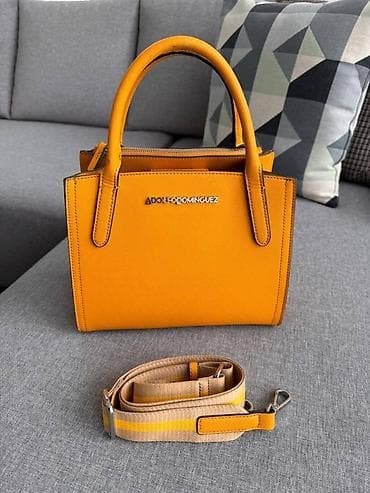 Ureznice: Prodajem Adolfo Dominguez žutu žensku torbu na lalafo.rs — 1 Ureznice: Prodajem Adolfo Dominguez žutu žensku torbu — 1