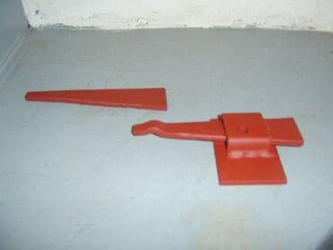 Heftalice: Žabice za šalovanje drvenih oplata - klin 7mm - ploca i uška 5mm na lalafo.rs — 3 Heftalice: Žabice za šalovanje drvenih oplata - klin 7mm - ploca i uška 5mm — 3