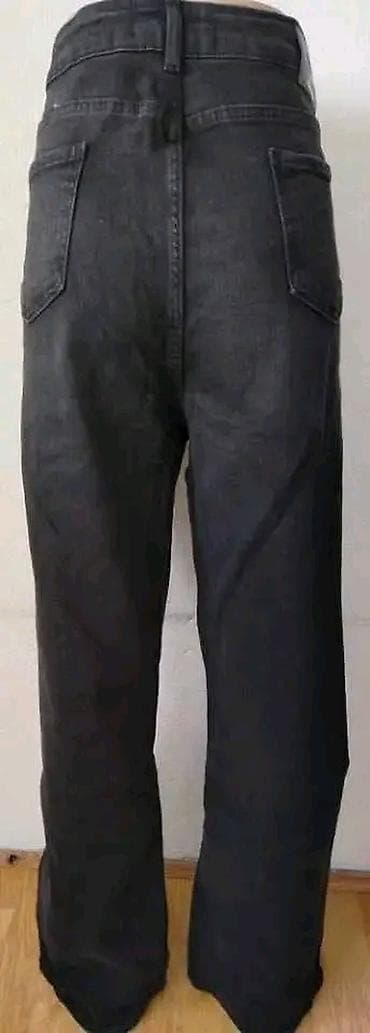 pantalone butiku ali: Crne farmerke širokog kroja Veličina XXXL - Materijal: klasičan džins na lalafo.rs — 3 pantalone butiku ali: Crne farmerke širokog kroja Veličina XXXL - Materijal: klasičan džins — 3