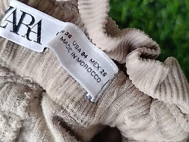 RASPRODAJA!!!ZARA ženske pantalone od somota (korduroy) - Model at lalafo.rs — 3 RASPRODAJA!!!ZARA ženske pantalone od somota (korduroy) - Model — 3